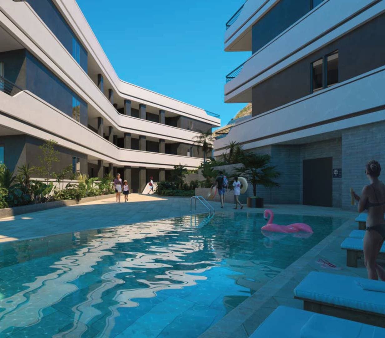 1-bedrooms apartments in Limassol, Cyprus.