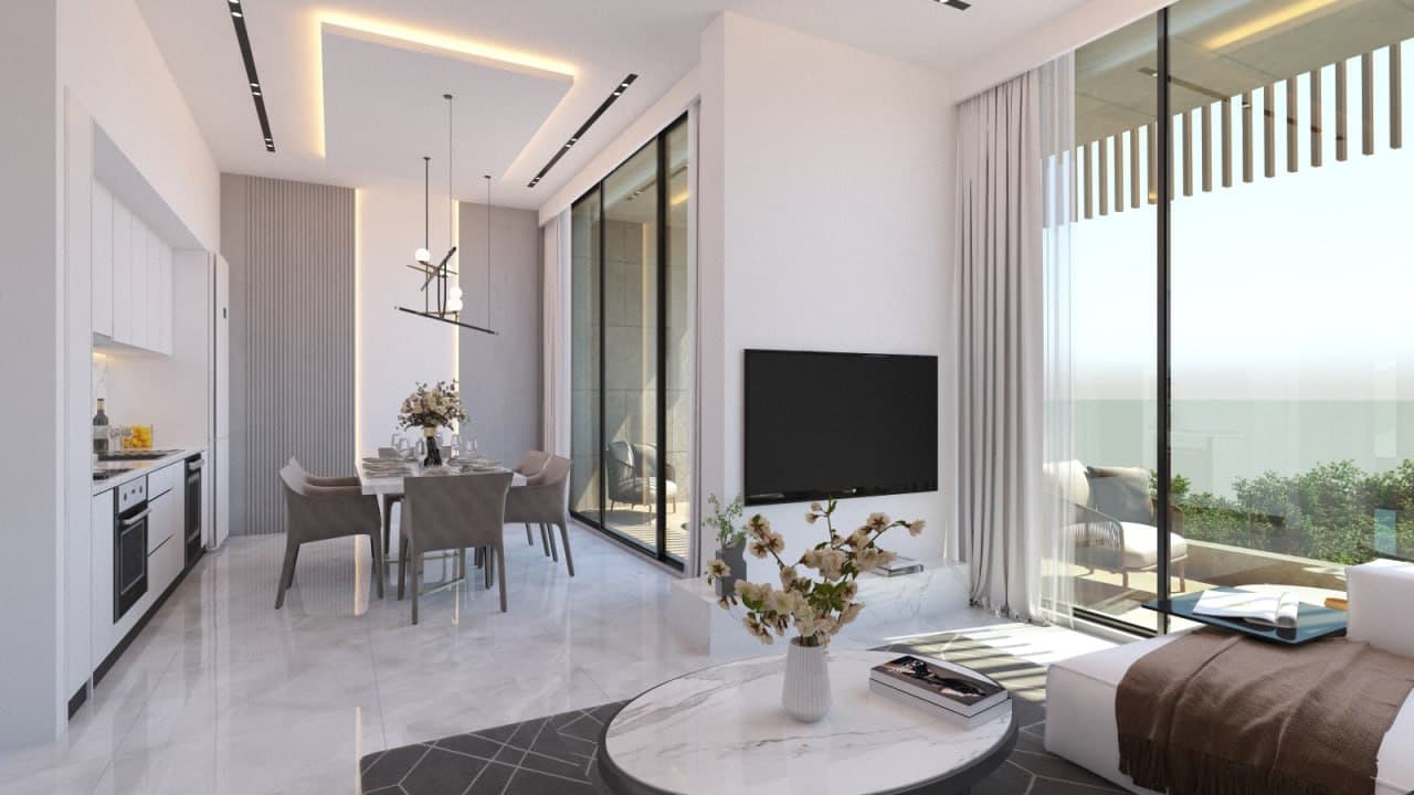 1-bedrooms apartments in Limassol, Cyprus.