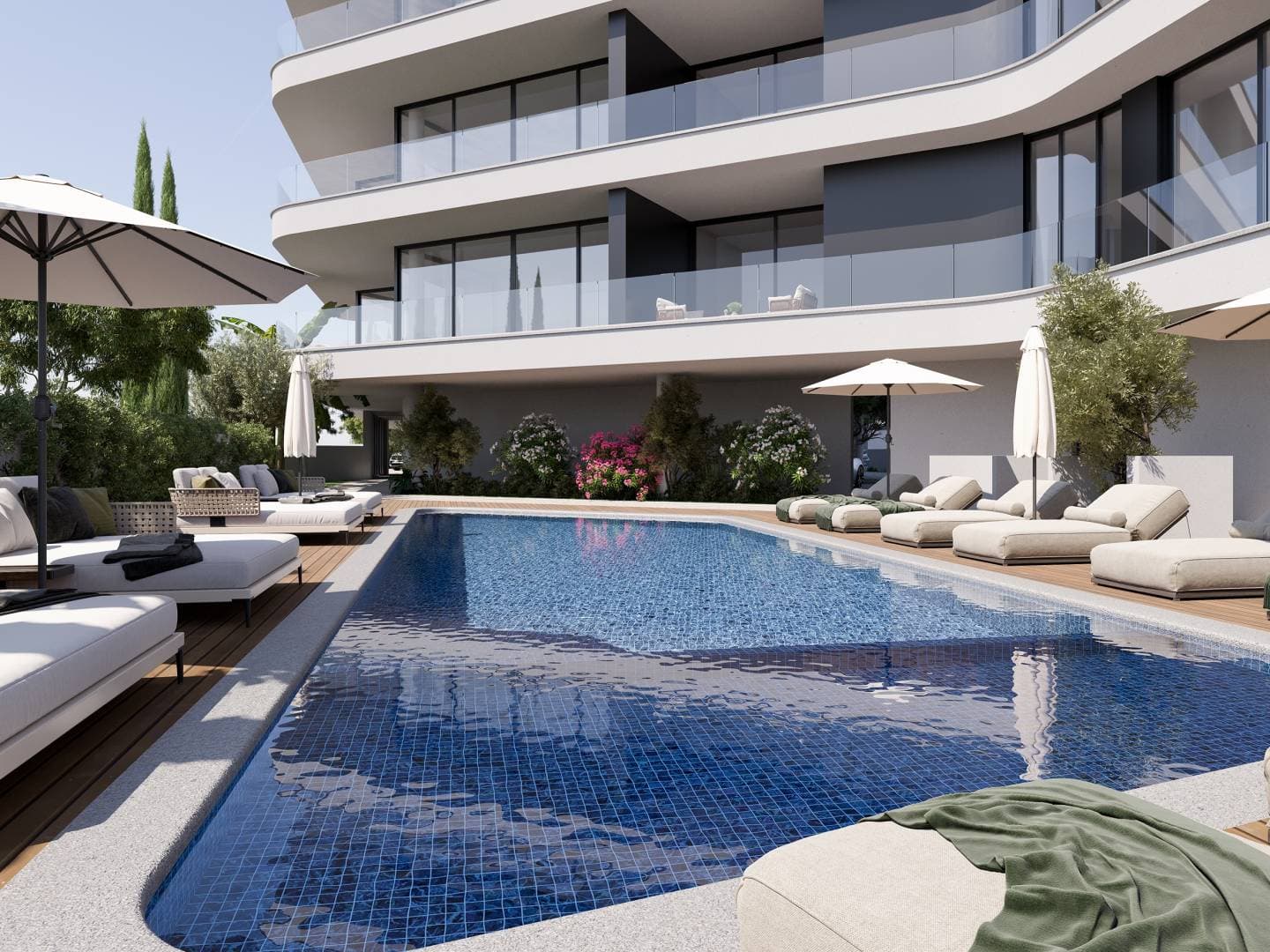 3-bedrooms apartments in Limassol, Cyprus.