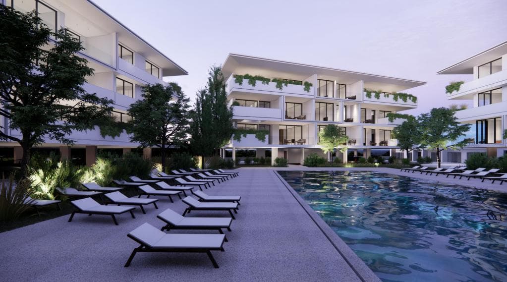 2-bedrooms apartments in Paphos, Cyprus.