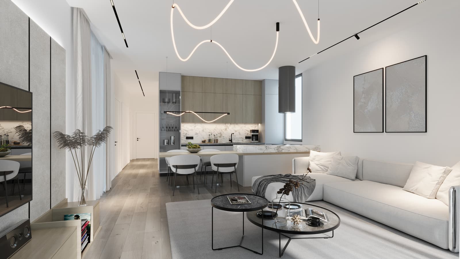 2-bedrooms apartments in Limassol, Cyprus.