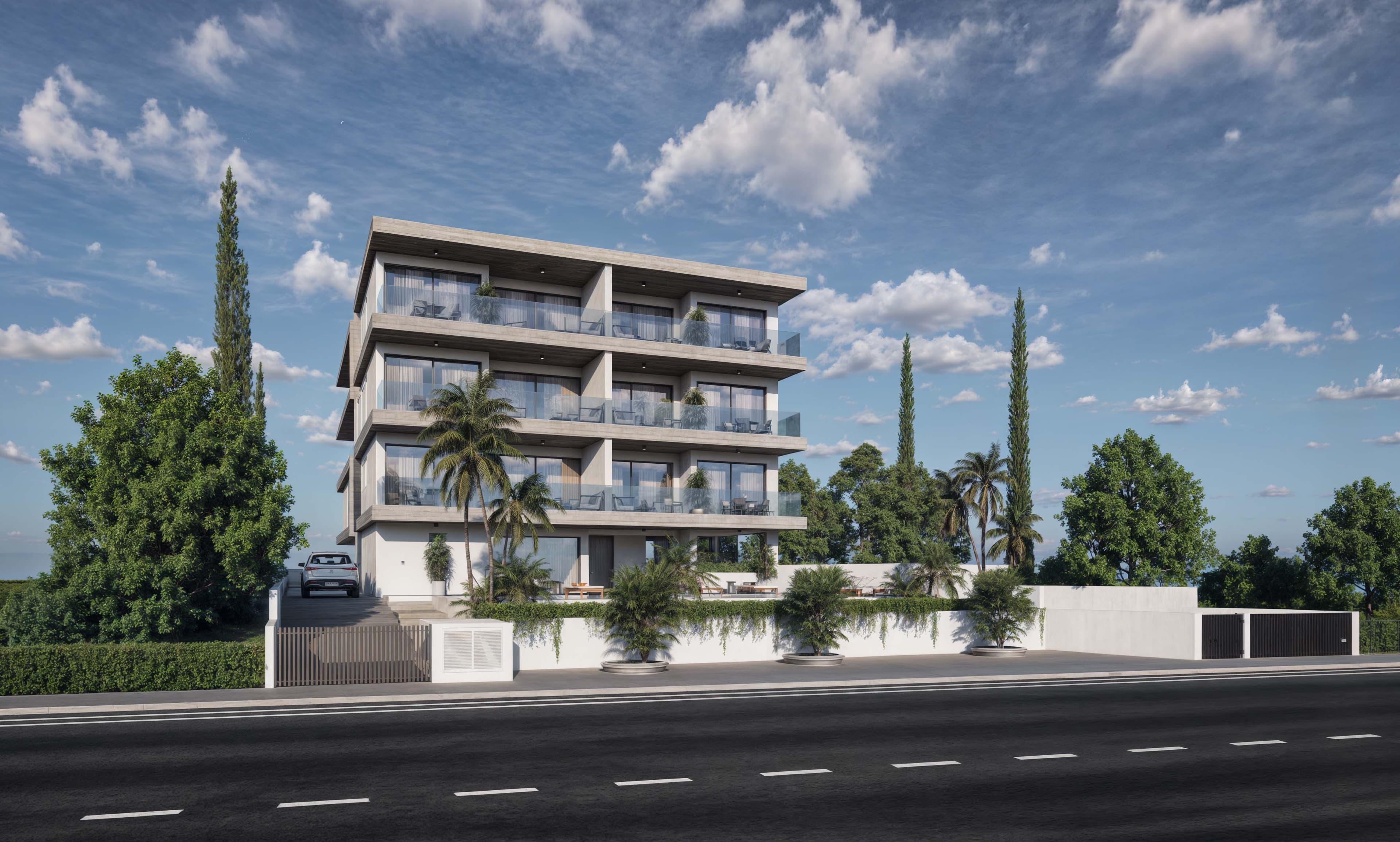1-bedrooms apartments in Paphos, Cyprus.