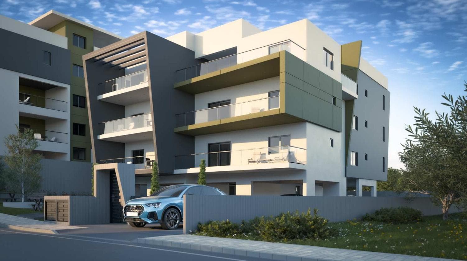 2-bedrooms apartments in Limassol, Cyprus.