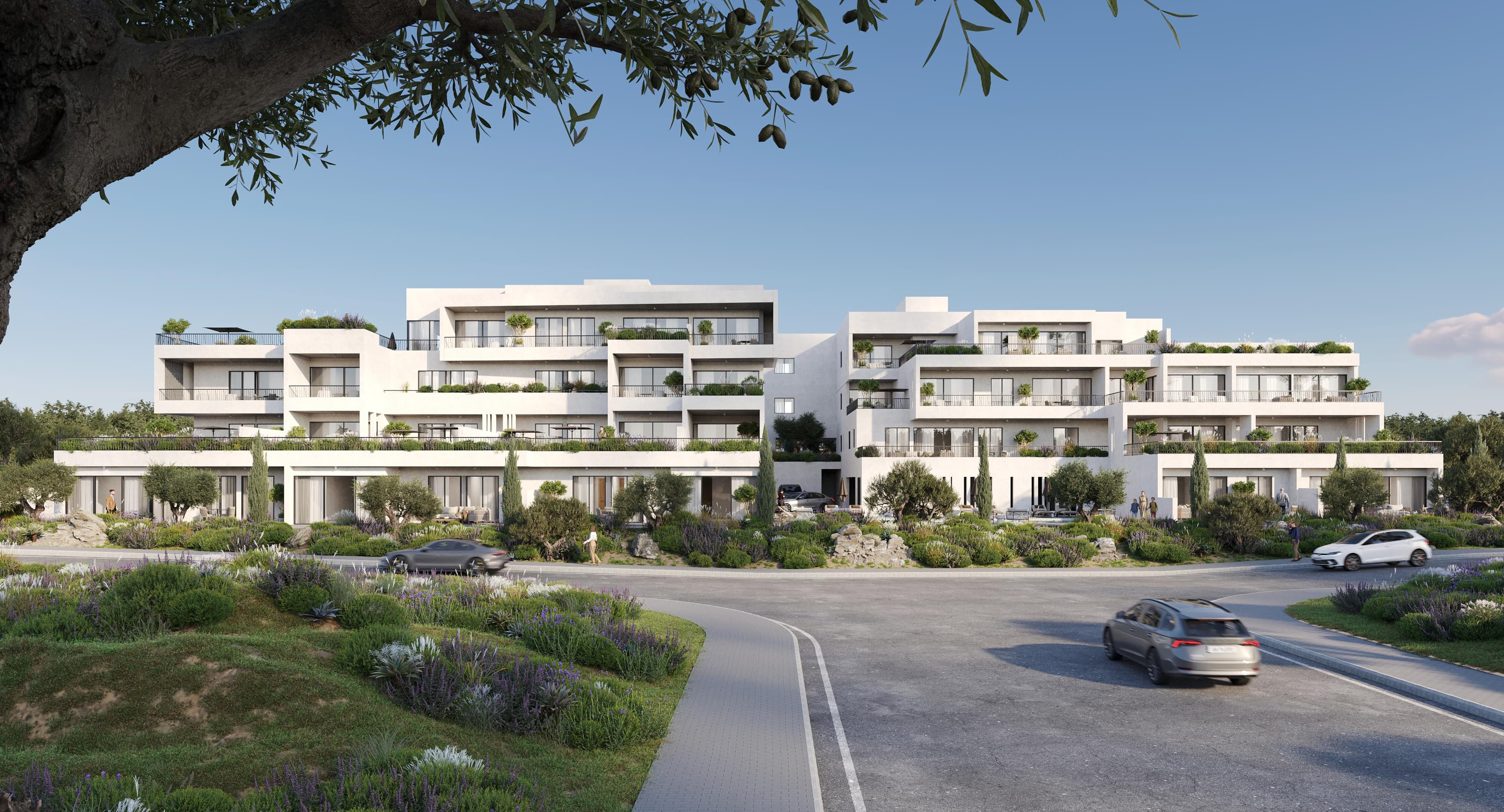 3-bedrooms apartments in Paphos, Cyprus.