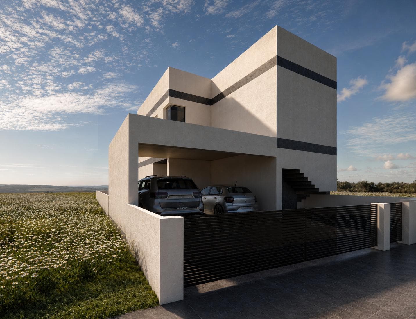 3-bedrooms house in Nicosia, Cyprus.
