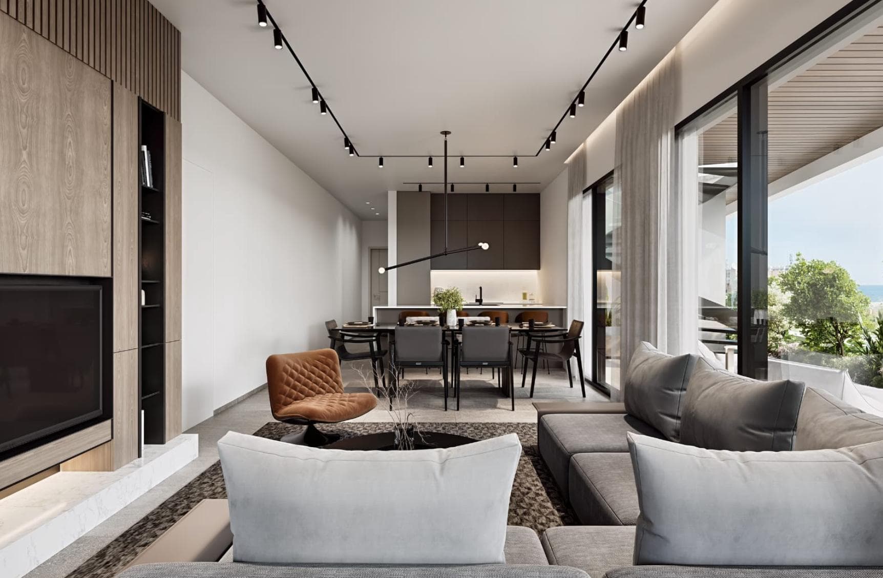 2-bedrooms apartments in Limassol, Cyprus.