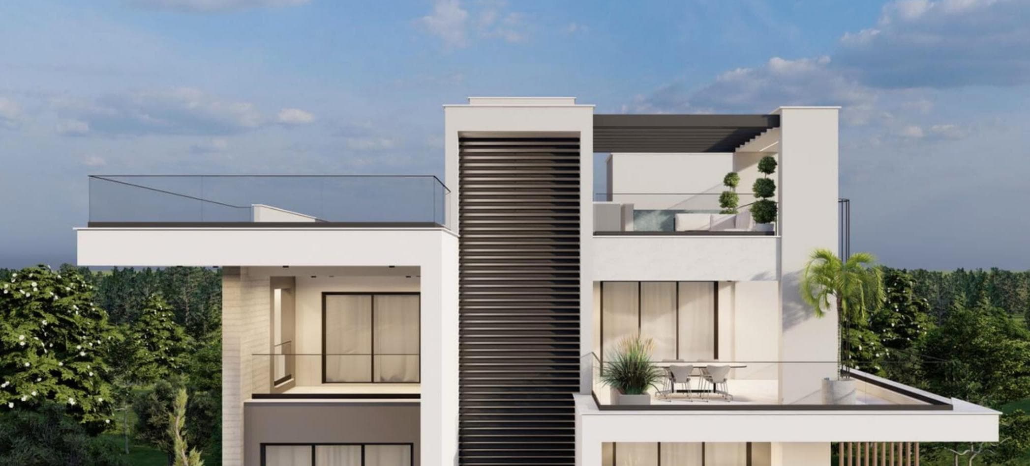 3-bedrooms apartments in Limassol, Cyprus.