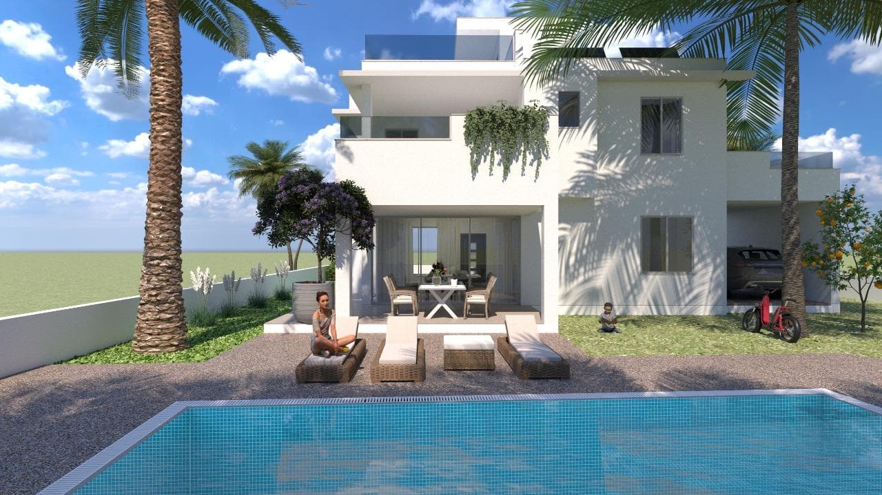 4-bedrooms house in Famagusta, Cyprus.