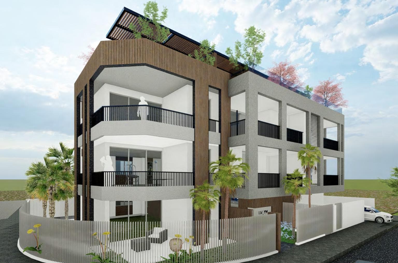 3-bedrooms apartments in Larnaca, Cyprus.