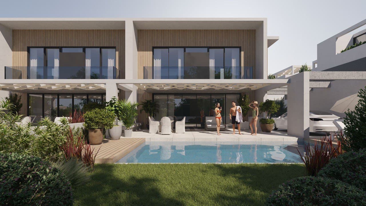 3-bedrooms house in Larnaca, Cyprus.