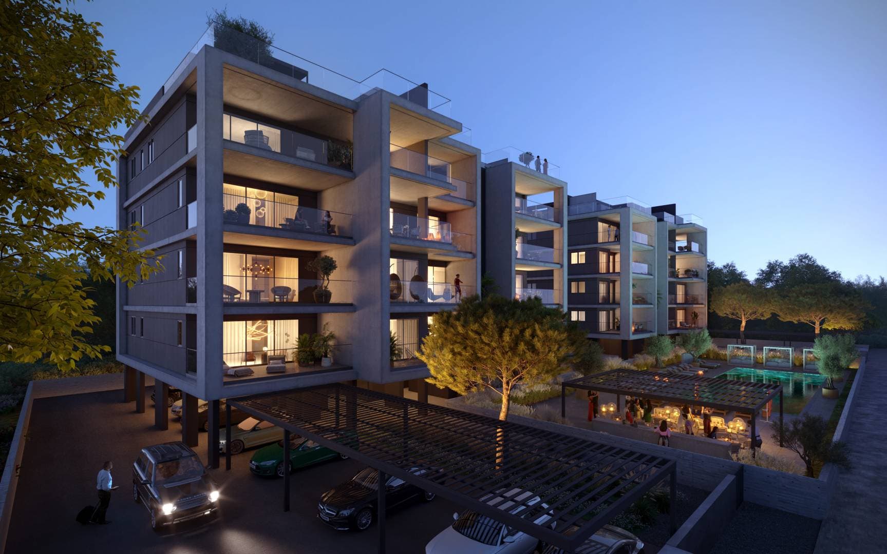 4-bedrooms apartments in Limassol, Cyprus.