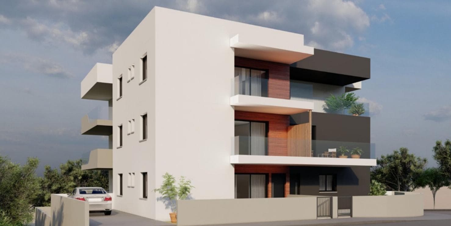 2-bedrooms apartments in Nicosia, Cyprus.