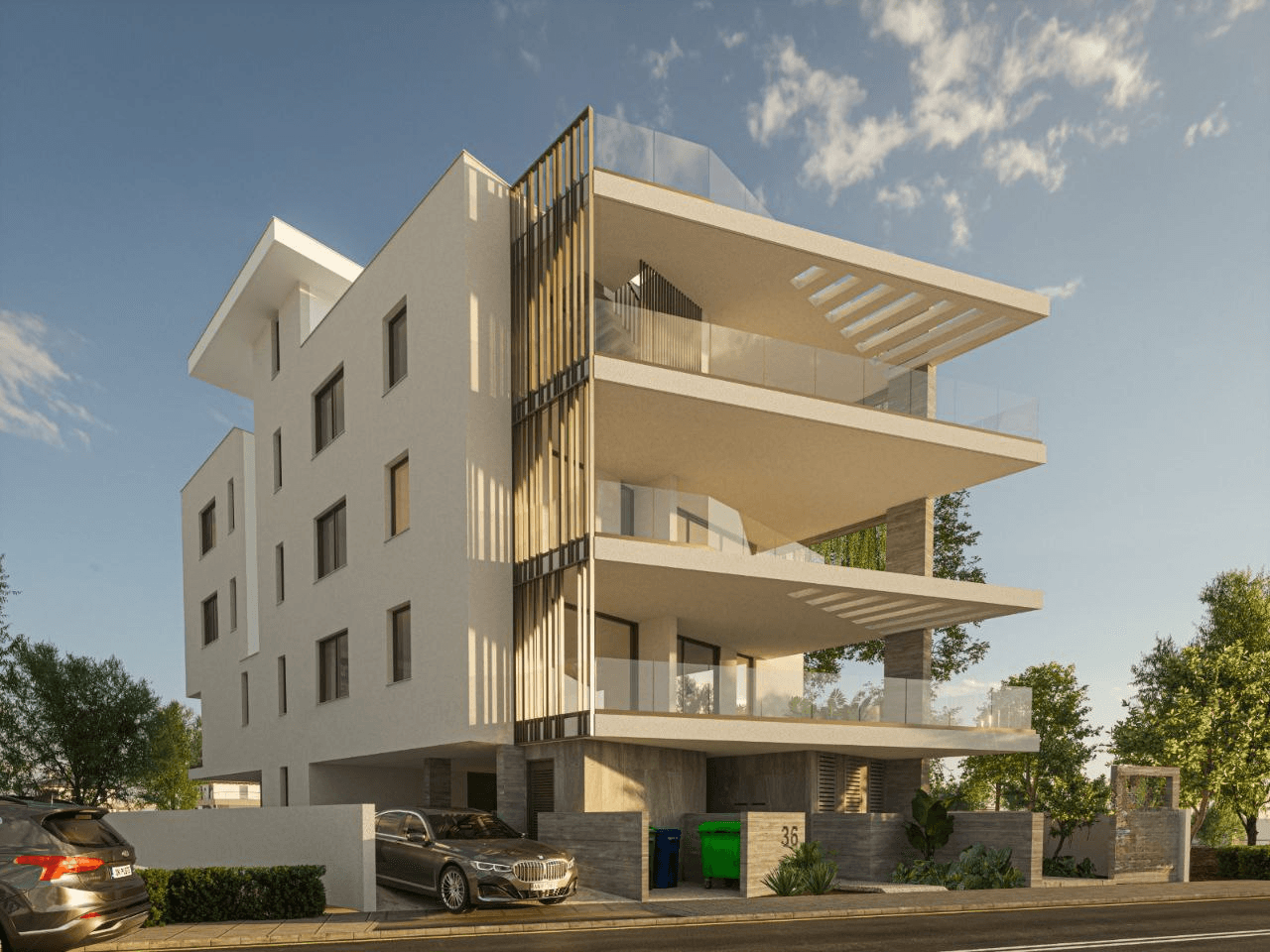 3-bedrooms apartments in Larnaca, Cyprus.