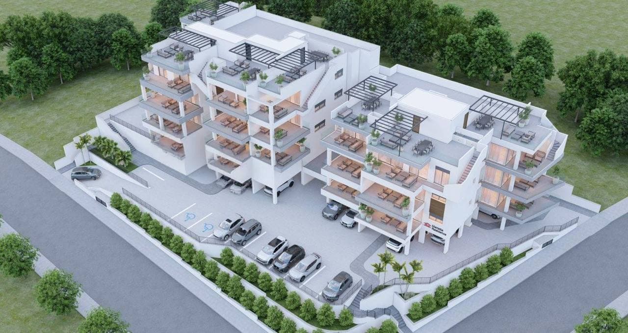 2-bedrooms apartments in Limassol, Cyprus.