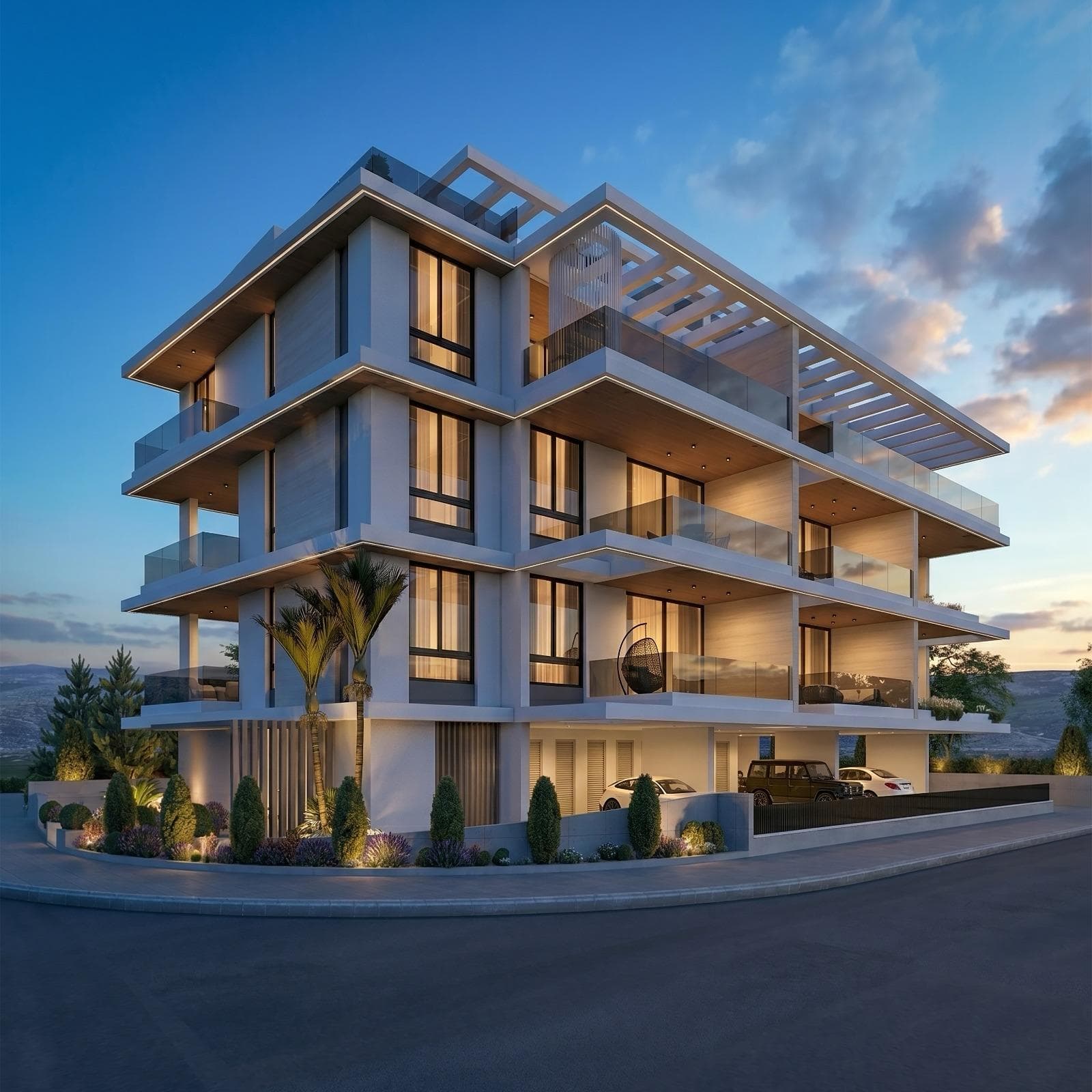 3-bedrooms apartments in Larnaca, Cyprus.