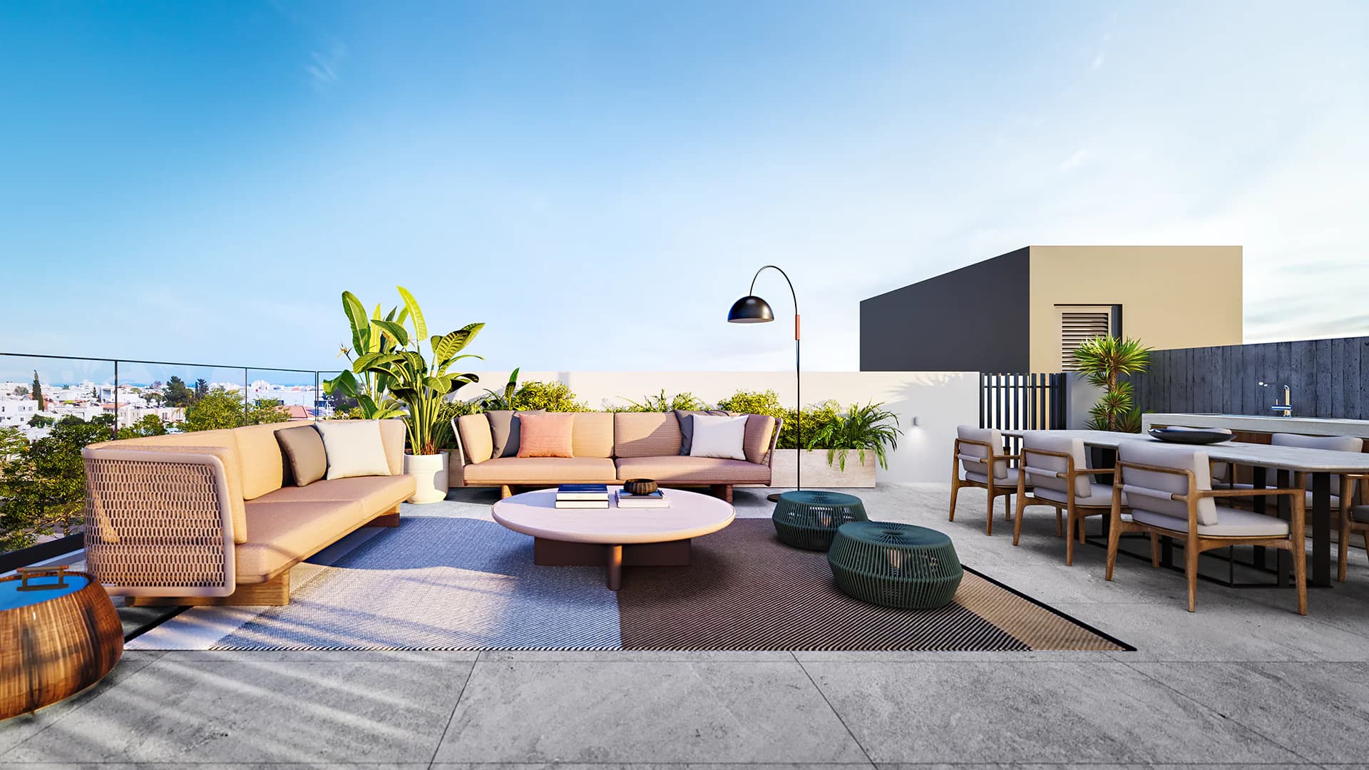 3-bedrooms apartments in Limassol, Cyprus.