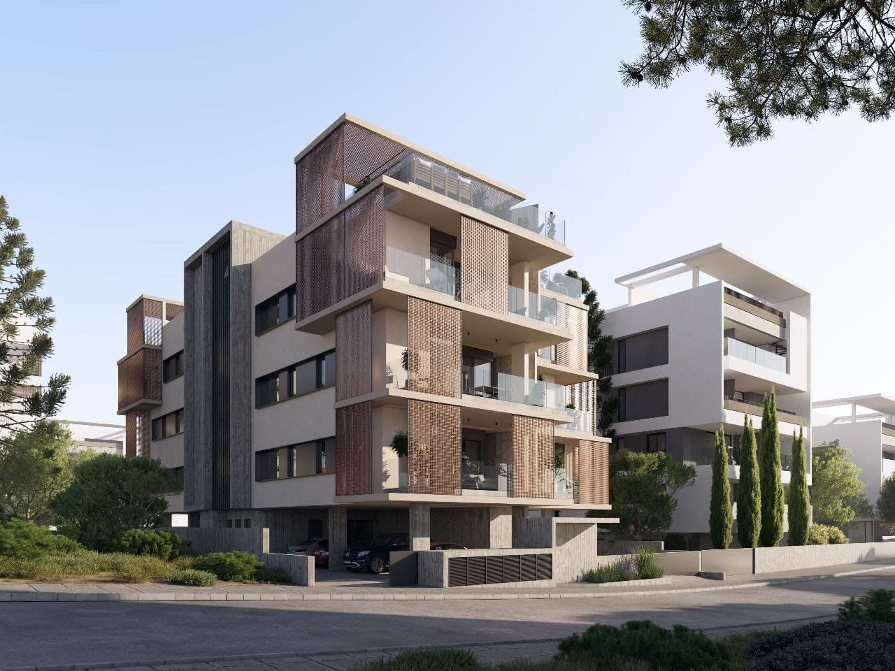 3-bedrooms apartments in Limassol, Cyprus.