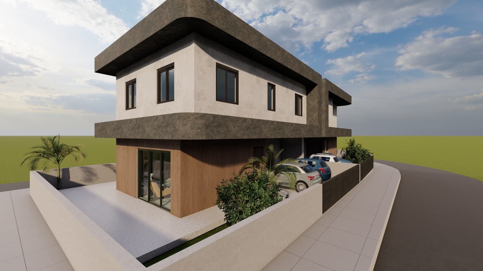 3-bedrooms house in Nicosia, Cyprus.