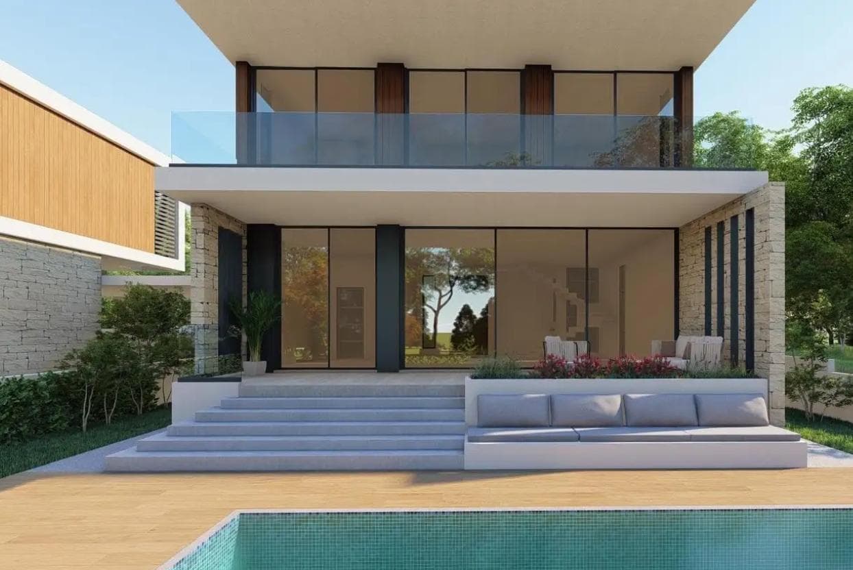 3-bedrooms house in Paphos, Cyprus.