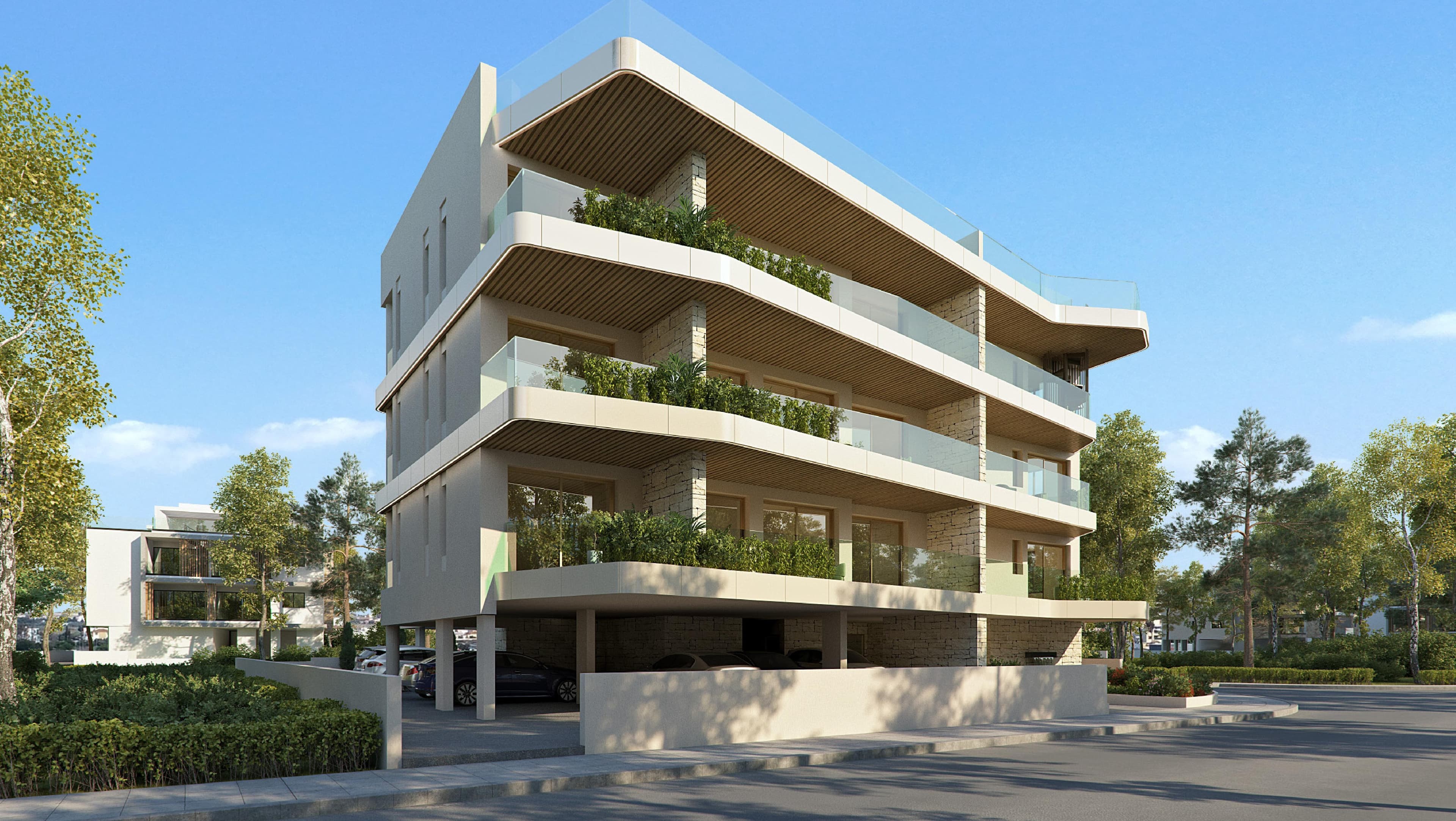 1-bedrooms apartments in Larnaca, Cyprus.