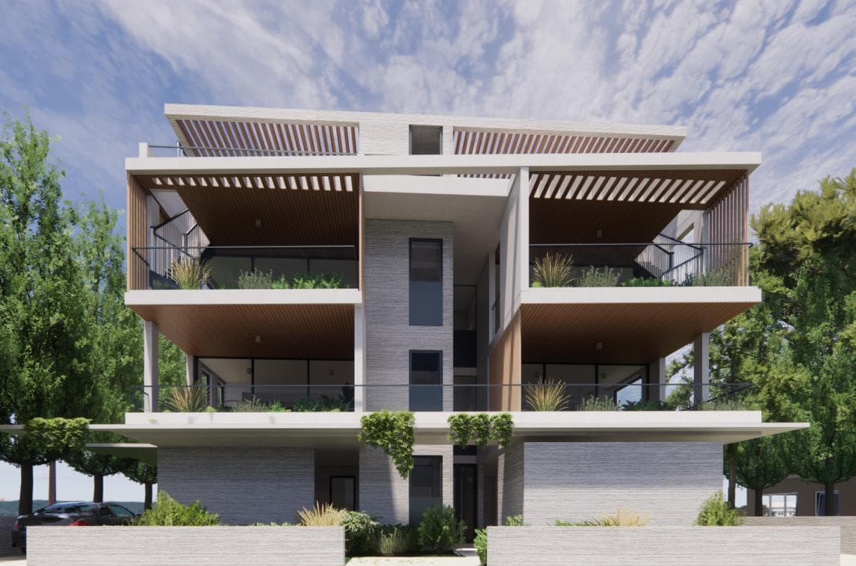 2-bedrooms apartments in Nicosia, Cyprus.