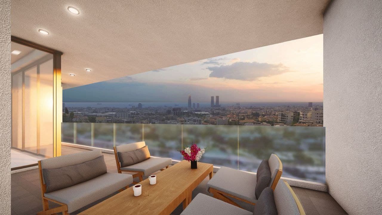 2-bedrooms apartments in Limassol, Cyprus.