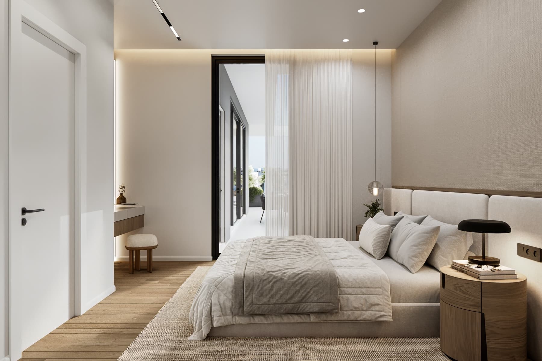 2-bedrooms apartments in Limassol, Cyprus.