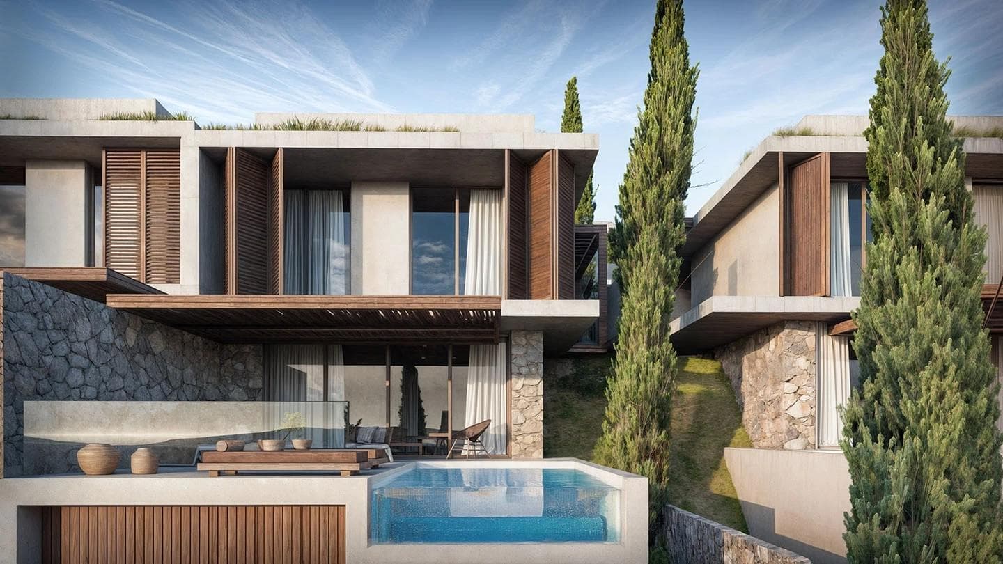 2-bedrooms house in Limassol, Cyprus.