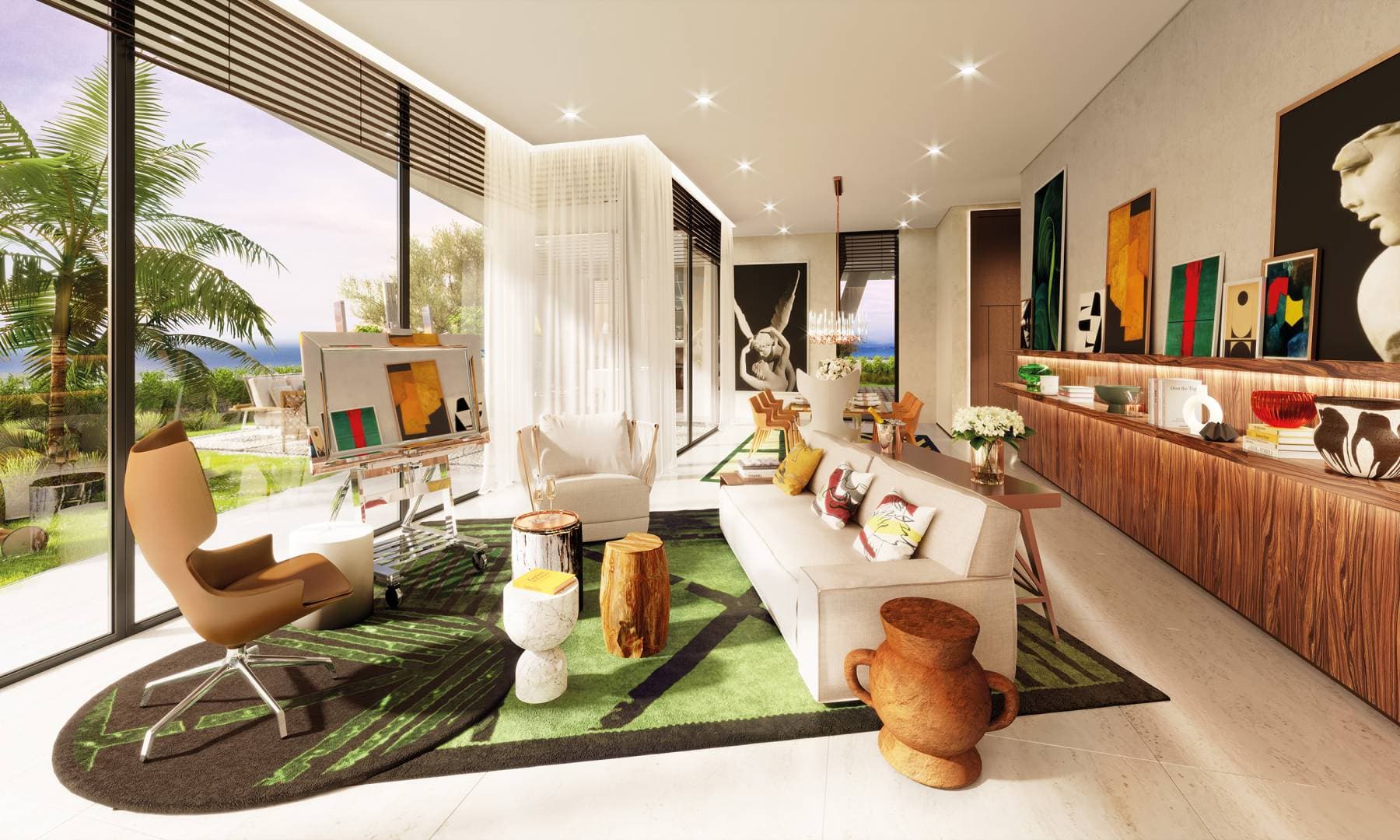 3-bedrooms house in Limassol, Cyprus.