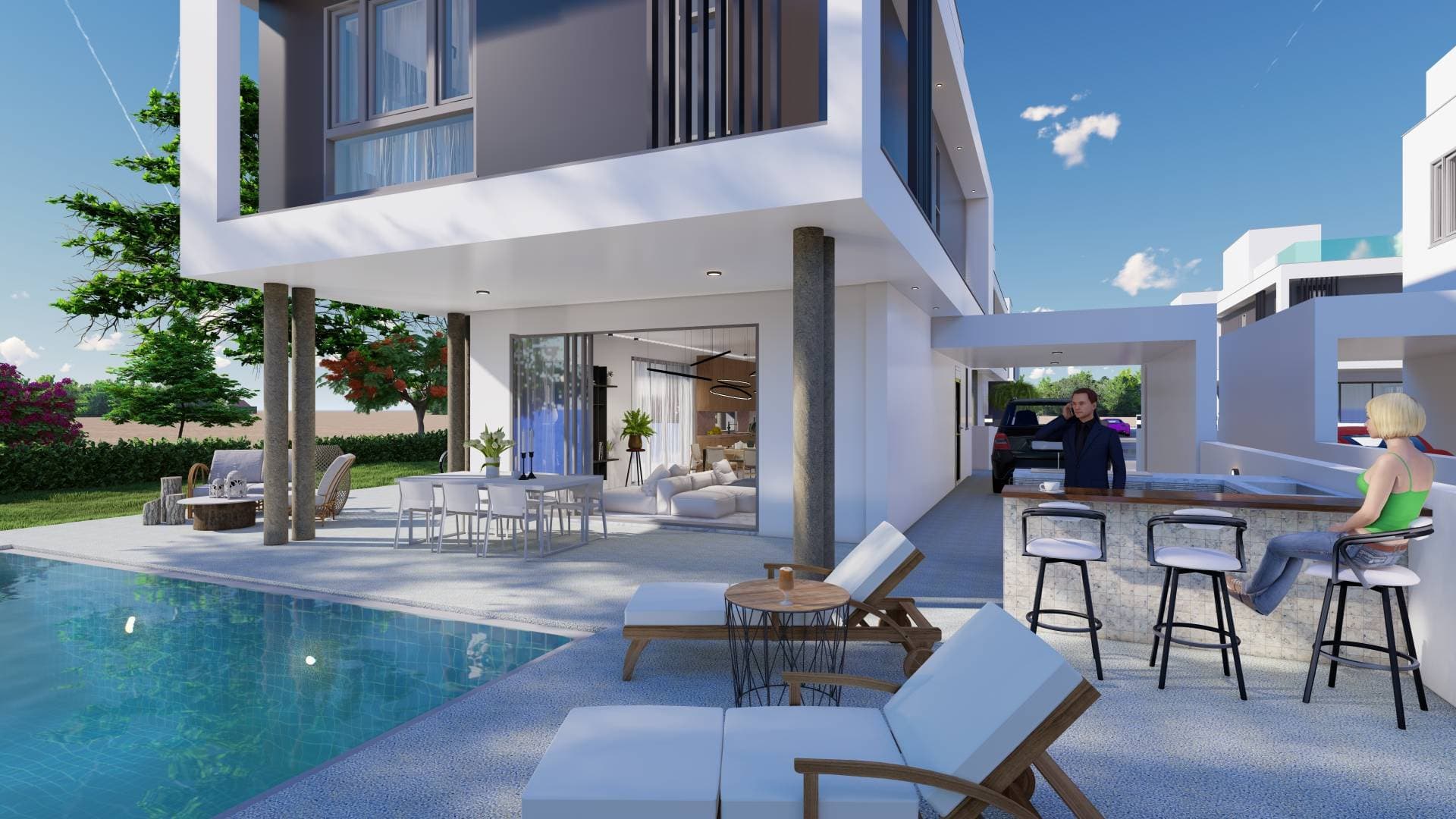 4-bedrooms house in Famagusta, Cyprus.