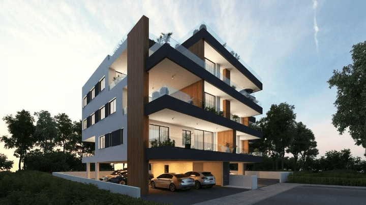 2-bedrooms apartments in Larnaca, Cyprus.