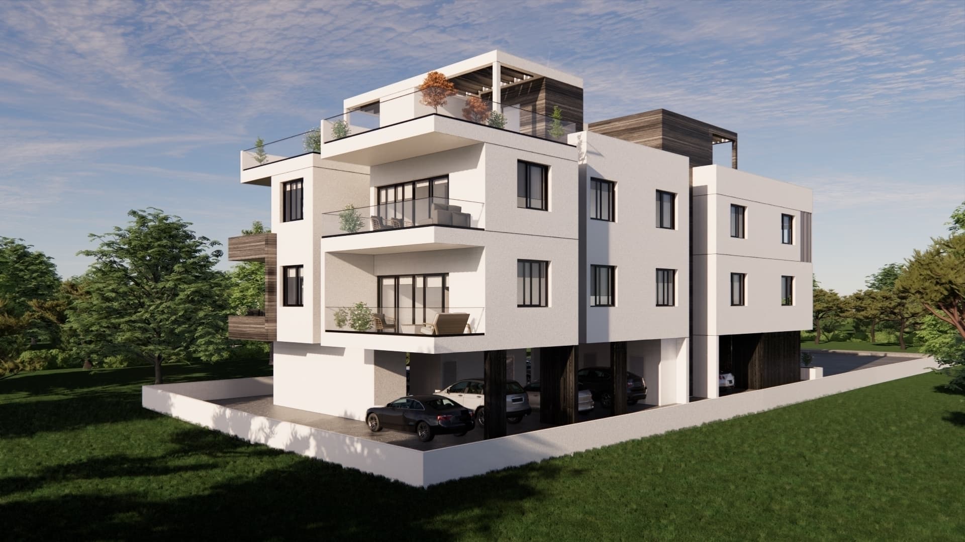 1-bedrooms apartments in Larnaca, Cyprus.