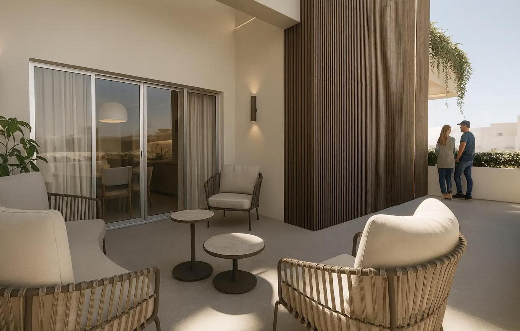 2-bedrooms apartments in Nicosia, Cyprus.