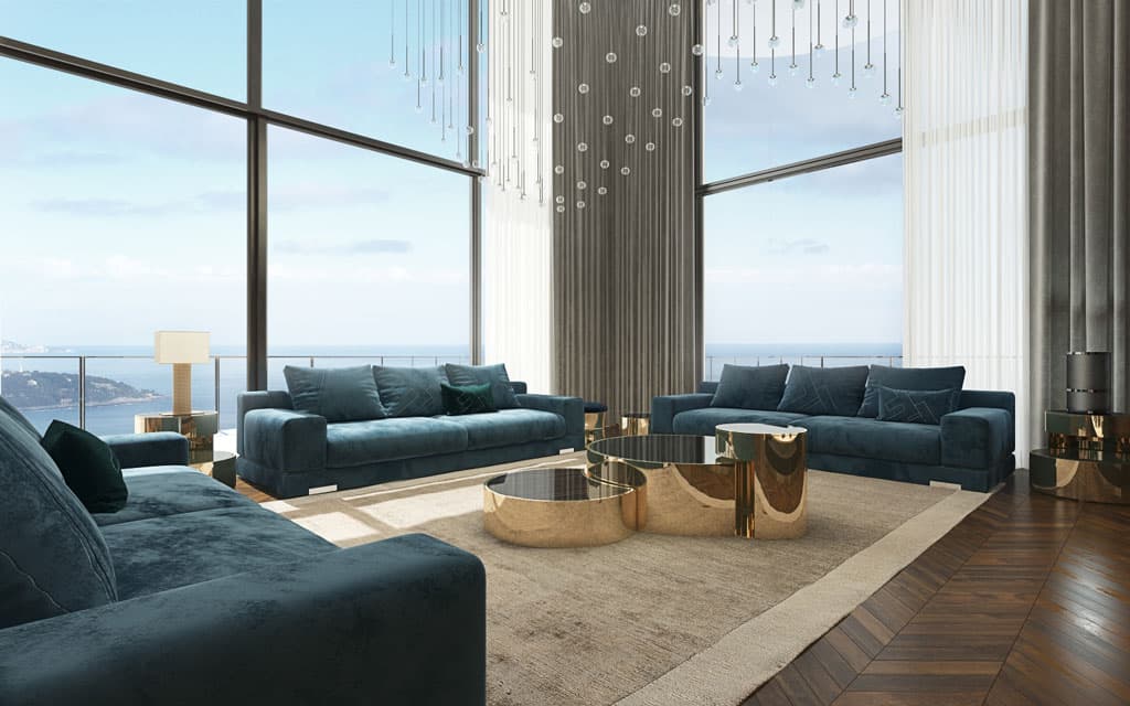 1-bedrooms apartments in Limassol, Cyprus.