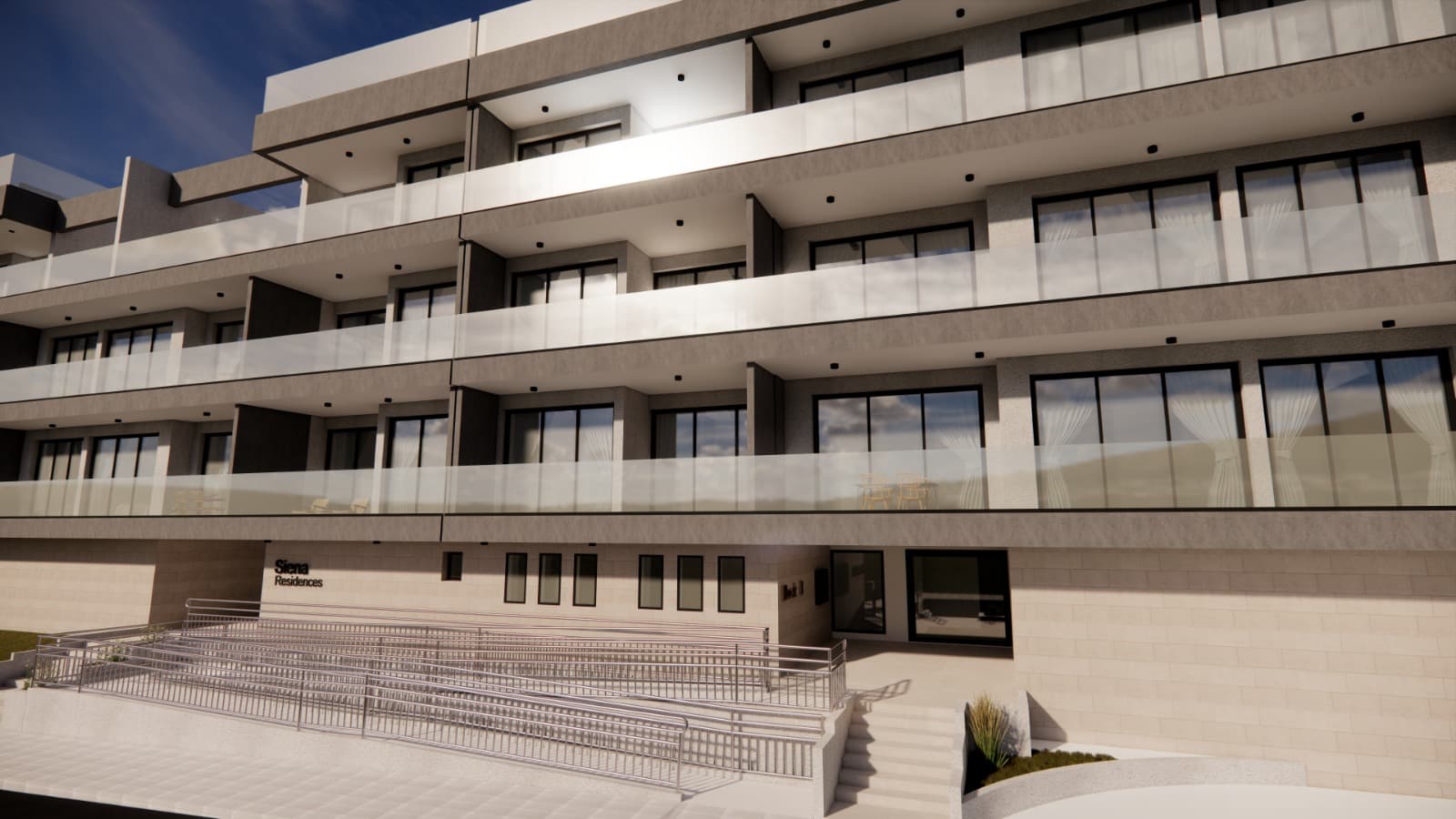 2-bedrooms apartments in Limassol, Cyprus.