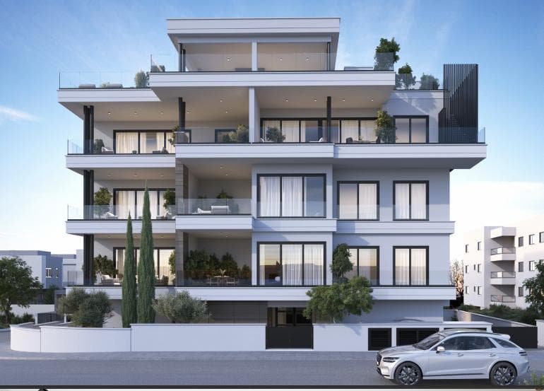 2-bedrooms apartments in Limassol, Cyprus.