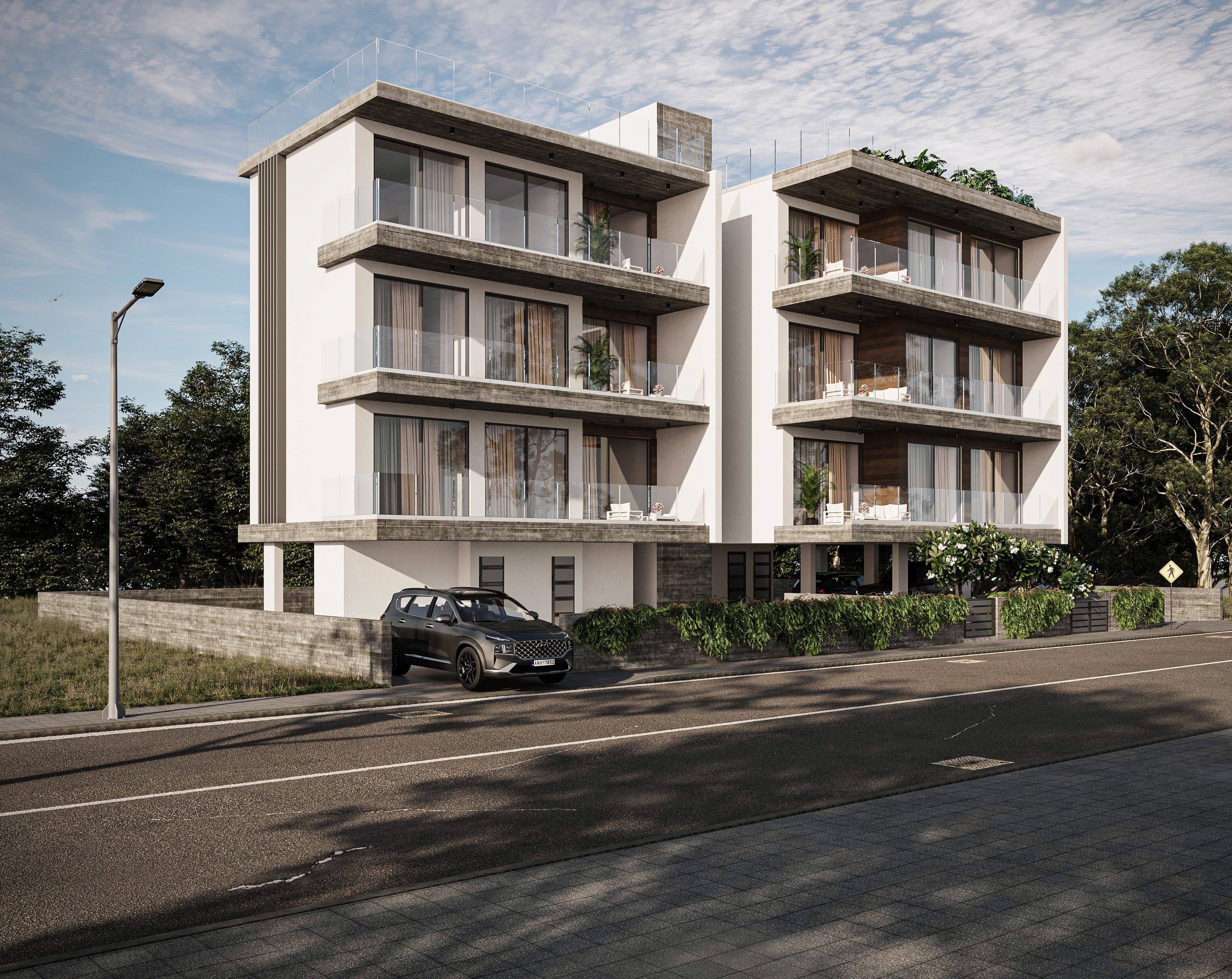 2-bedrooms apartments in Paphos, Cyprus.