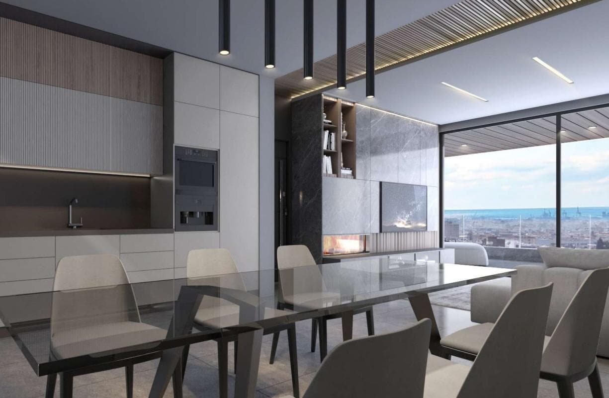 2-bedrooms apartments in Limassol, Cyprus.