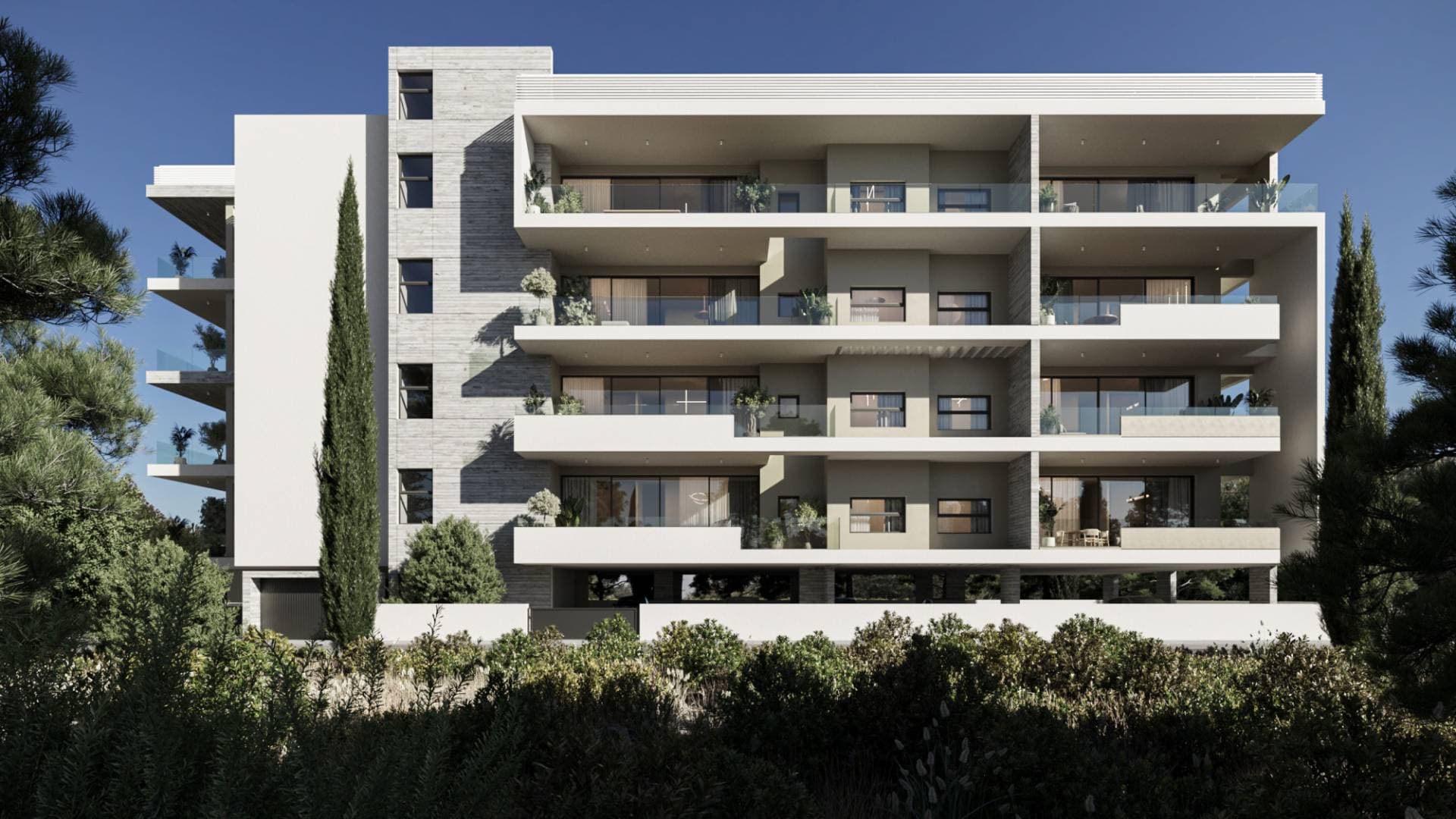 3-bedrooms apartments in Limassol, Cyprus.