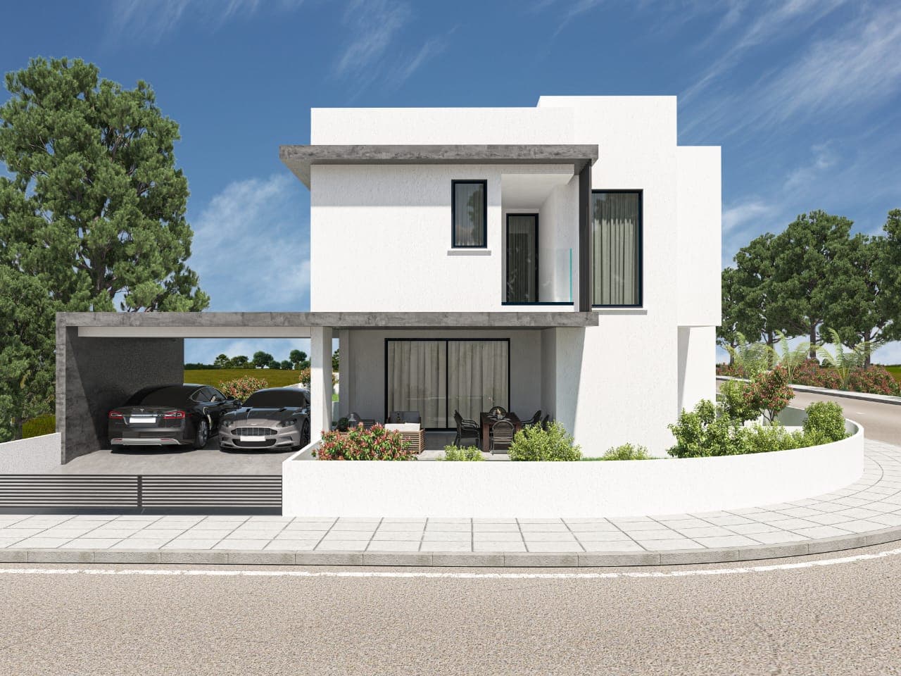3-bedrooms house in Larnaca, Cyprus.