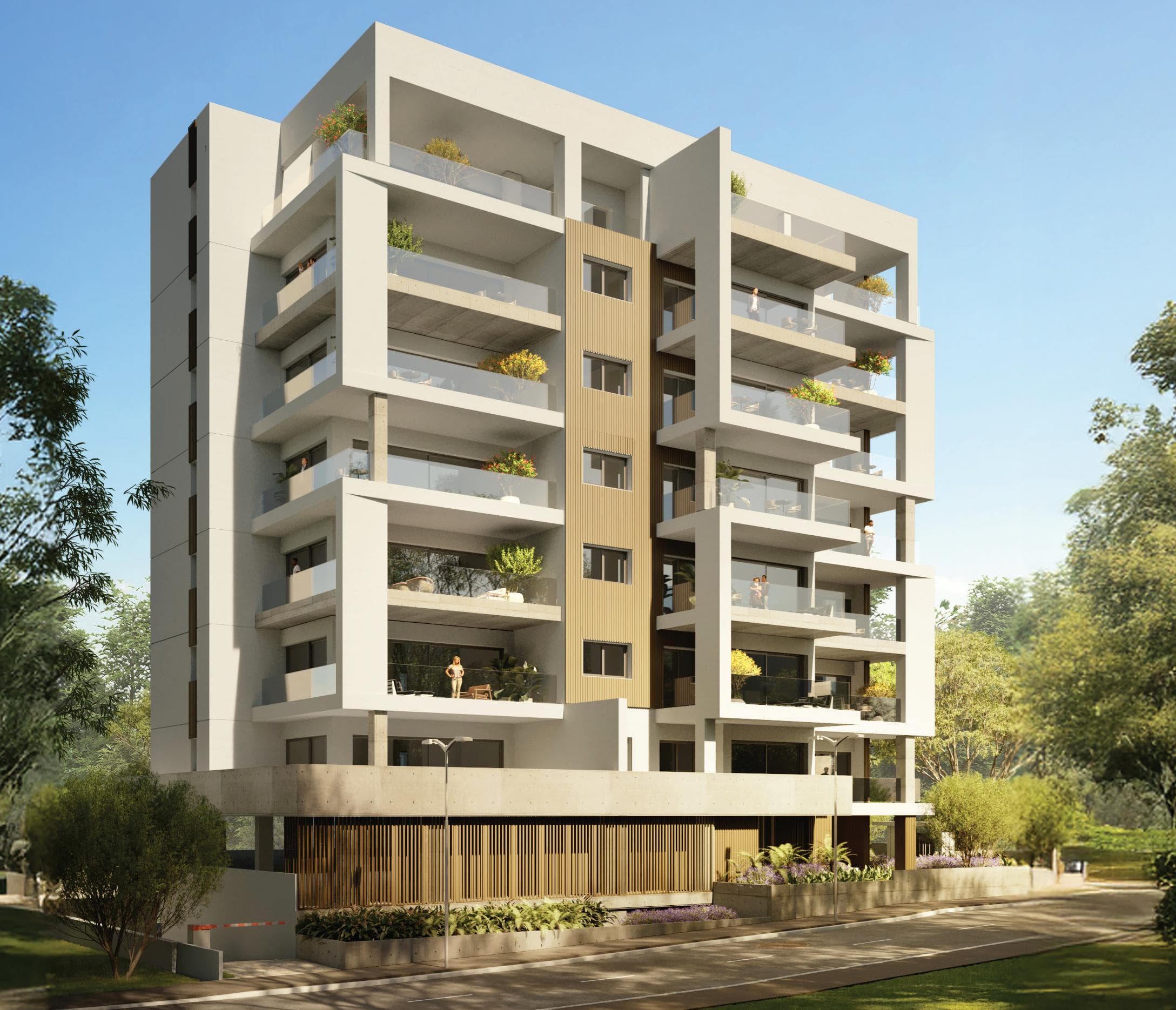3-bedrooms apartments in Nicosia, Cyprus.