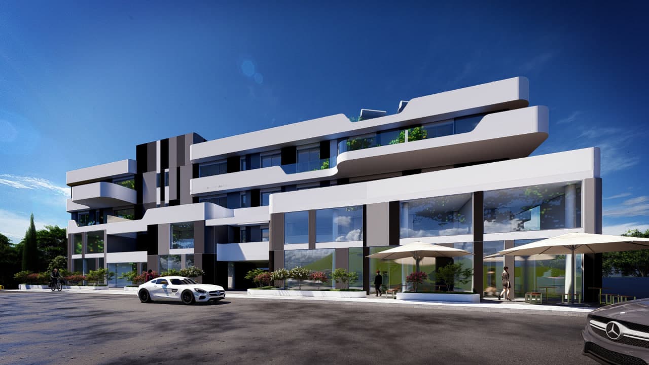 2-bedrooms apartments in Limassol, Cyprus.