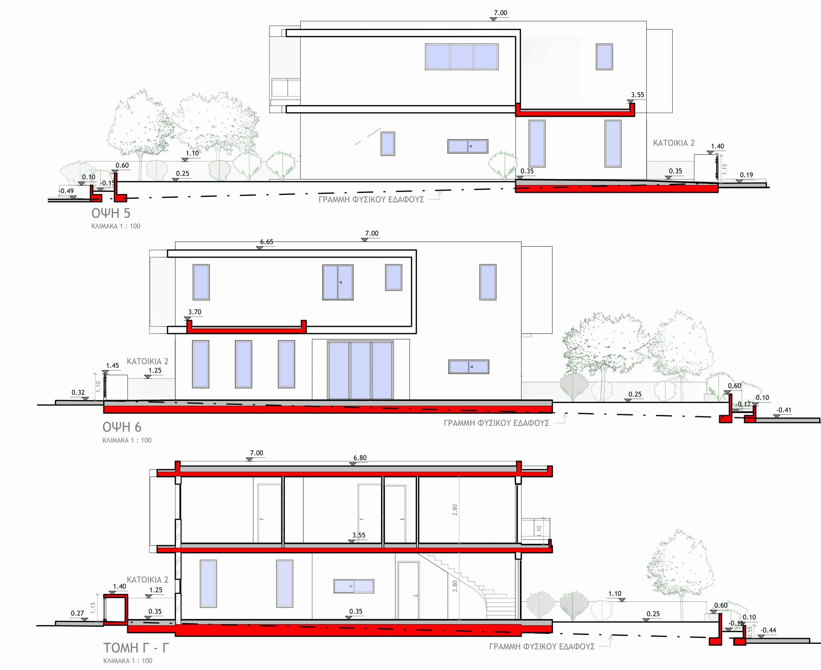 3-bedrooms house in Nicosia, Cyprus.