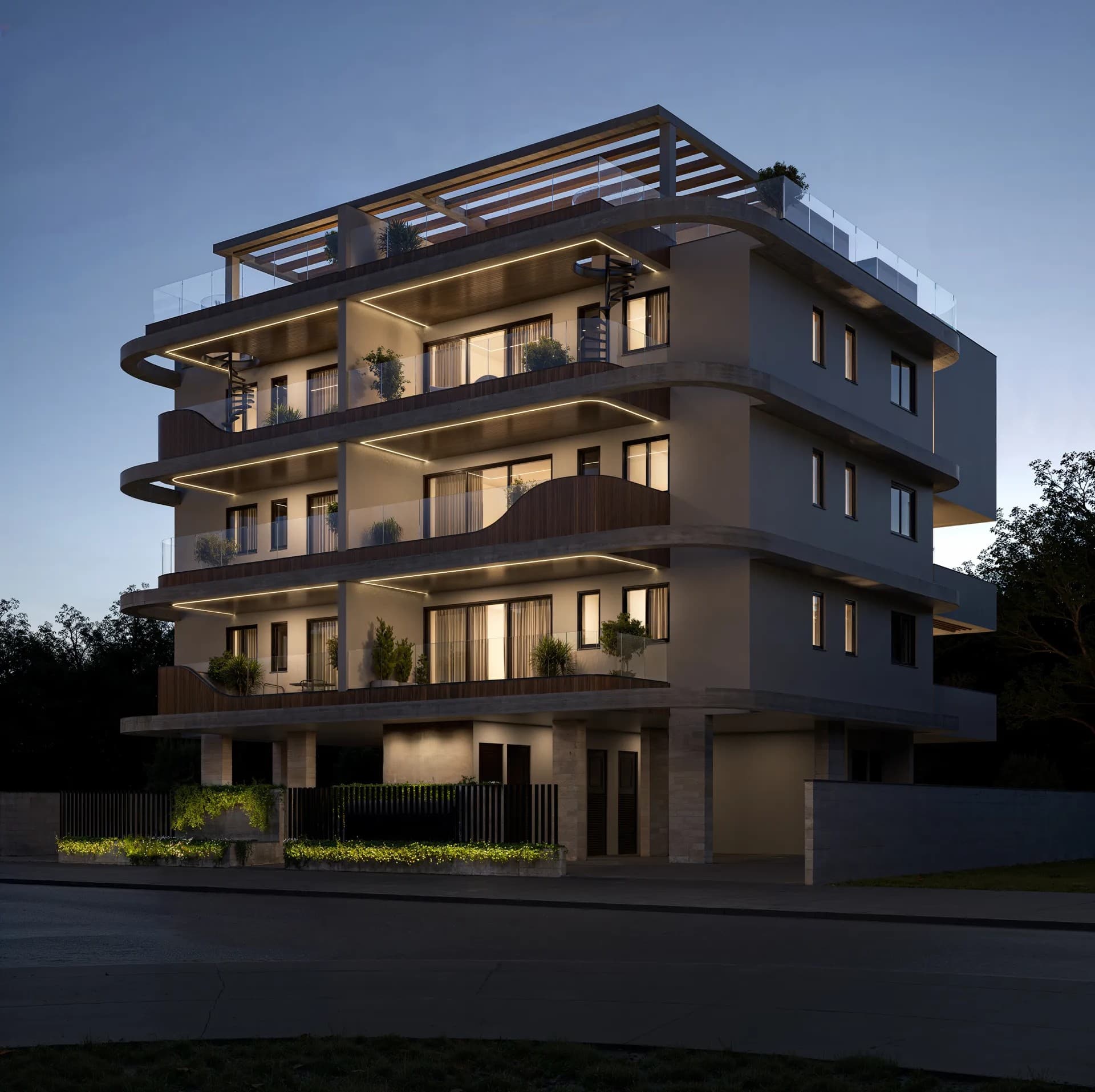 2-bedrooms apartments in Larnaca, Cyprus.