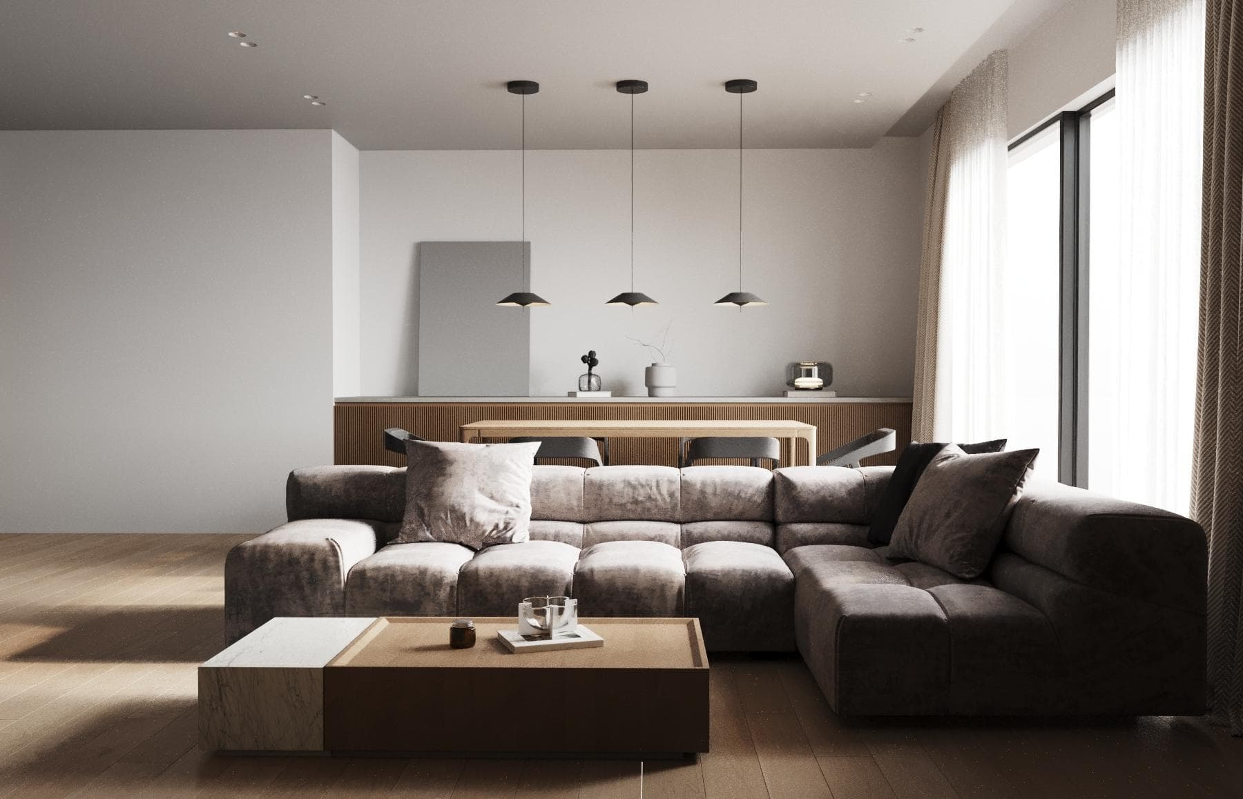 2-bedrooms apartments in Larnaca, Cyprus.