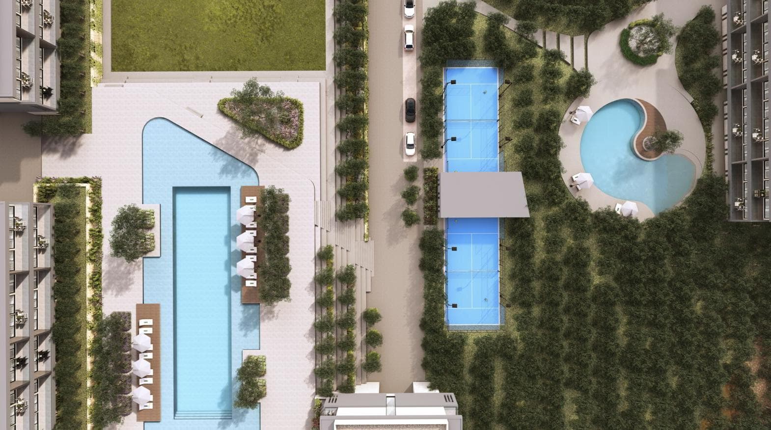 2-bedrooms apartments in Paphos, Cyprus.