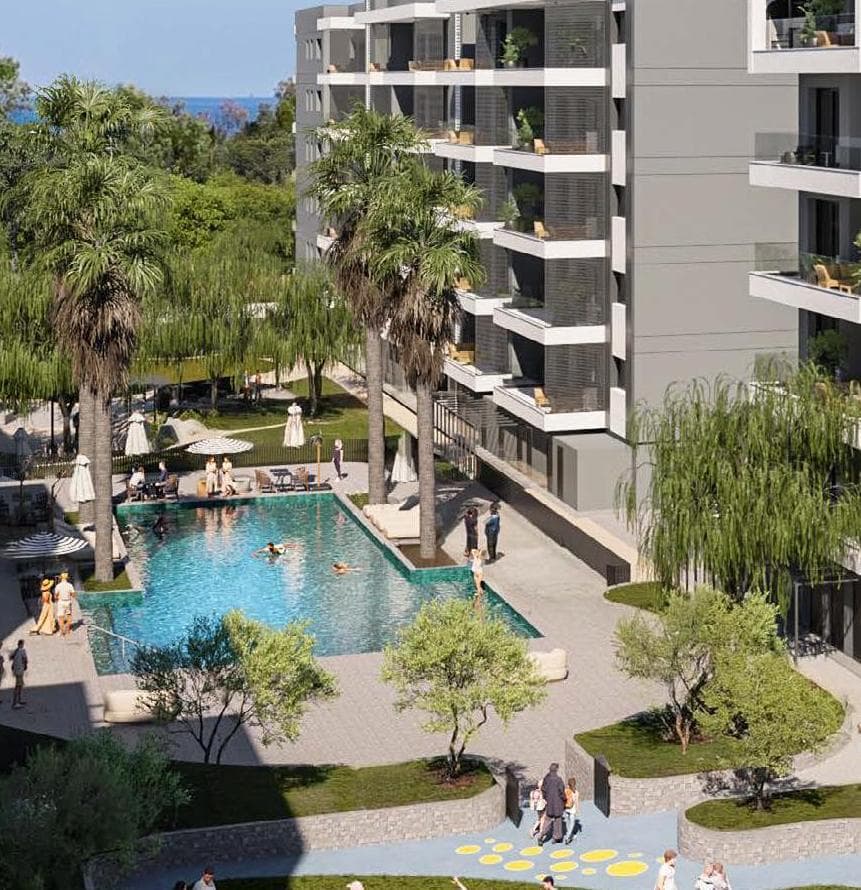 2-bedrooms apartments in Limassol, Cyprus.