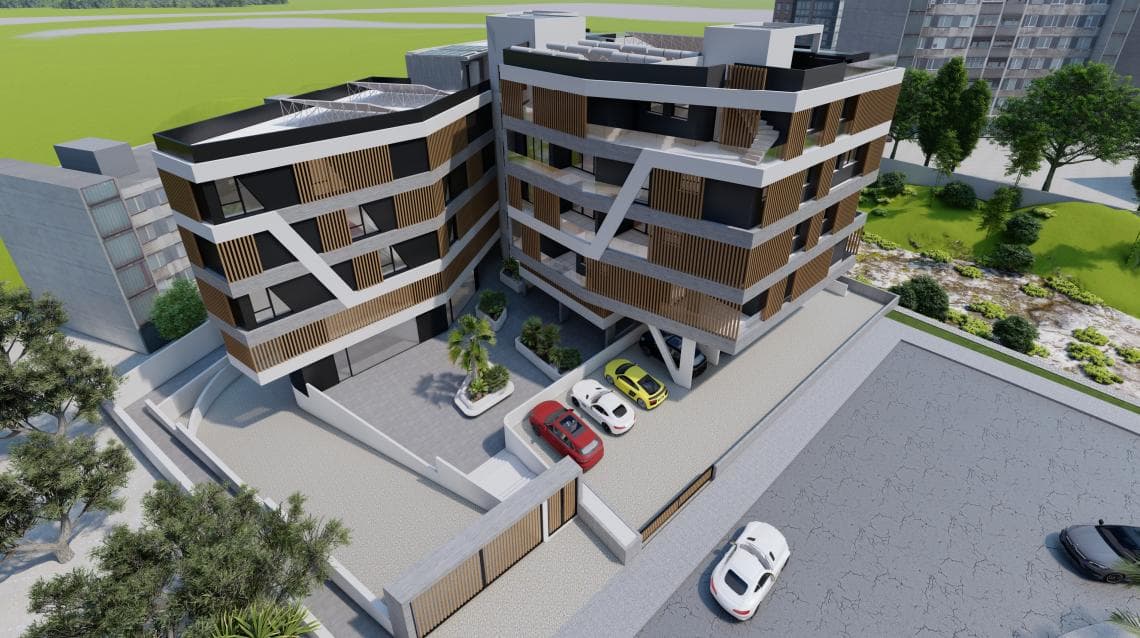 2-bedrooms apartments in Limassol, Cyprus.