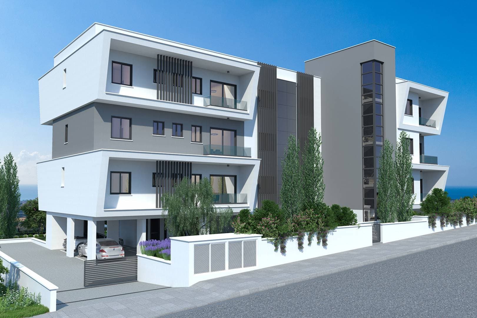 2-bedrooms apartments in Limassol, Cyprus.