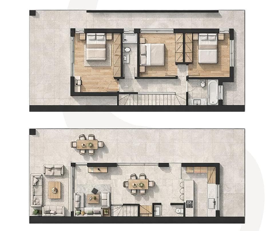 3-bedrooms house in Limassol, Cyprus.